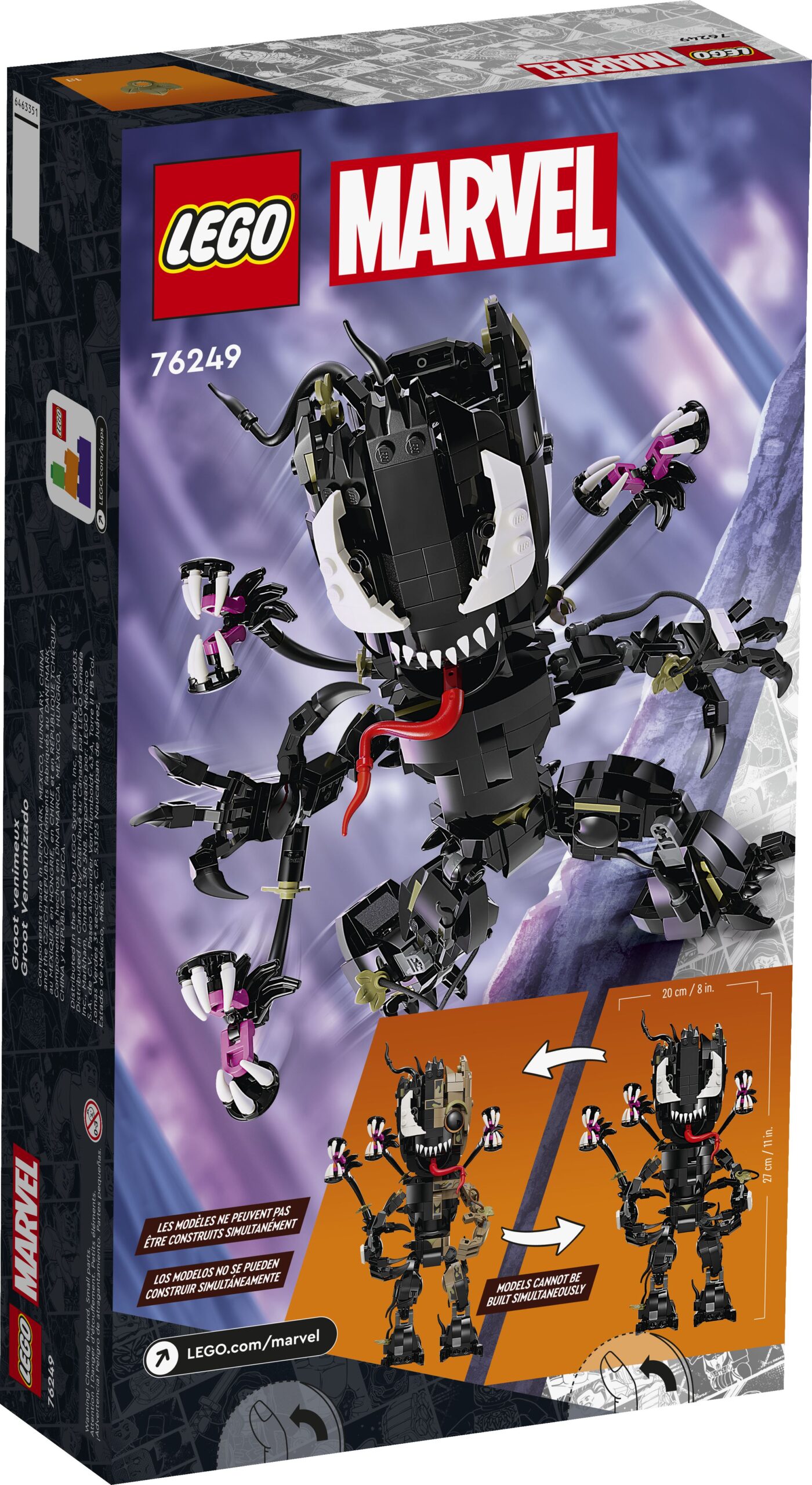 LEGO® Marvel 76249 Groot jako Venom - obrazek 3