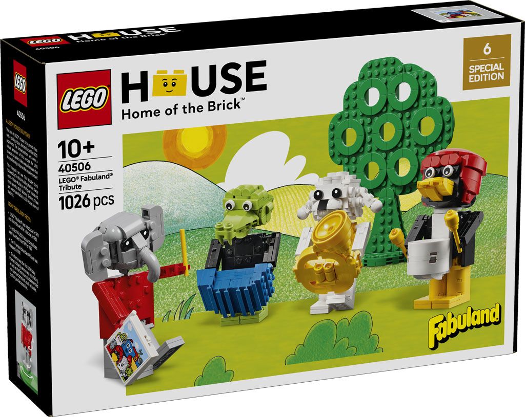 LEGO® LEGO House 40506 Hołd dla LEGO® Fabuland® (z autografami)