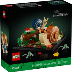 LEGO® IDEAS 40788 Przyjazne ślimaki