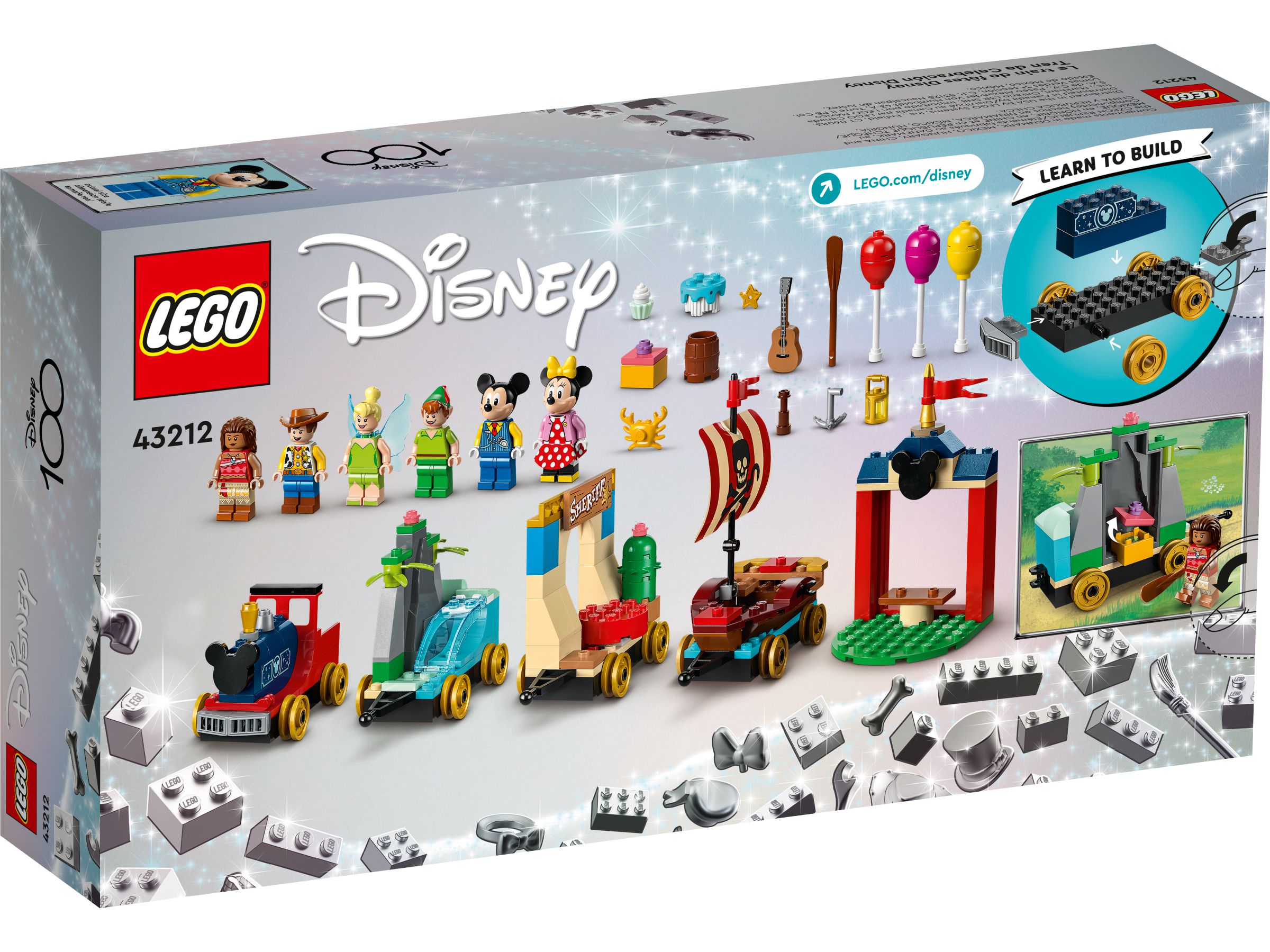 LEGO® Disney (4+) 43212 Disney - pociąg pełen zabawy - obrazek 3