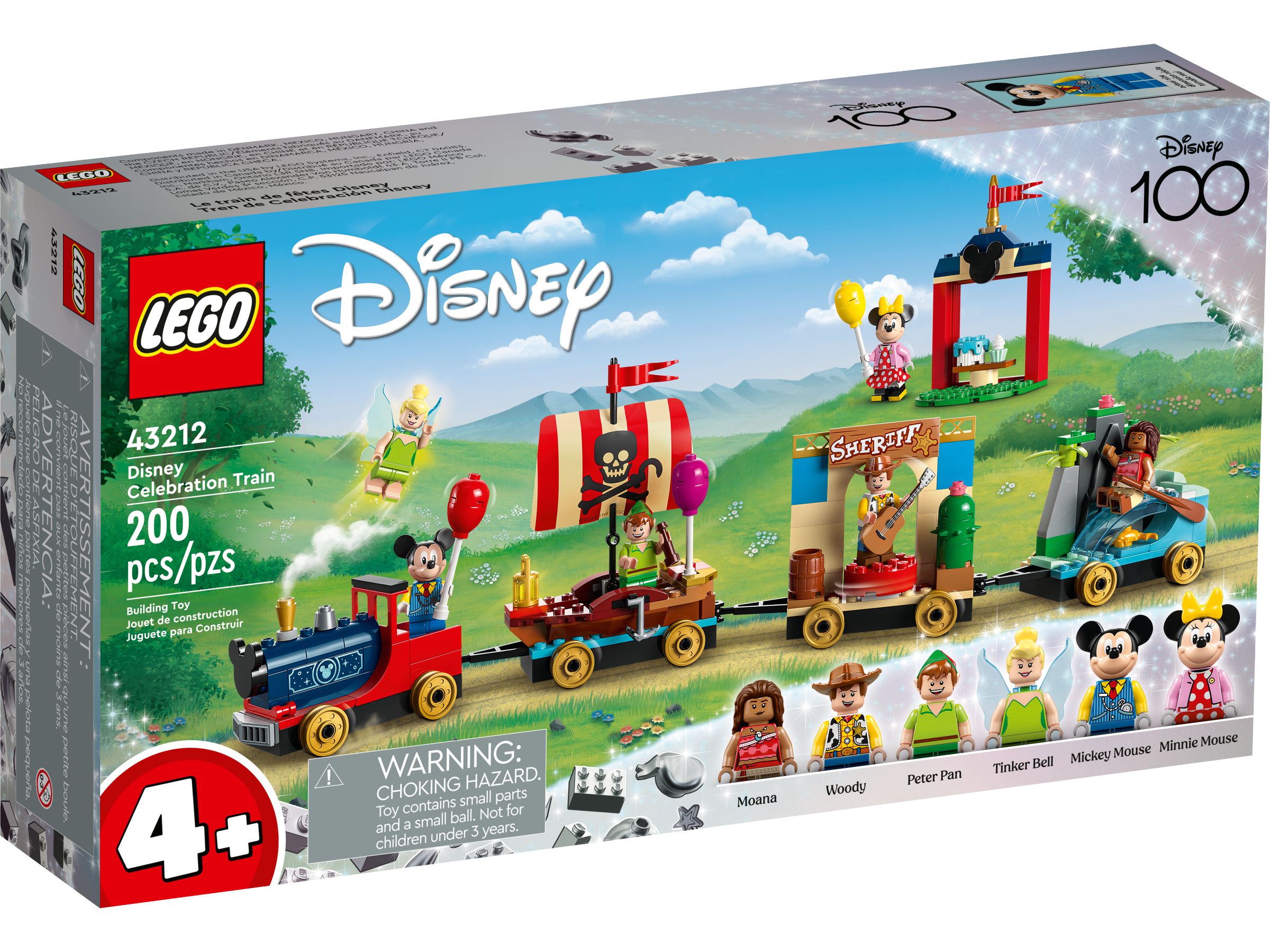 LEGO® Disney (4+) 43212 Disney - pociąg pełen zabawy