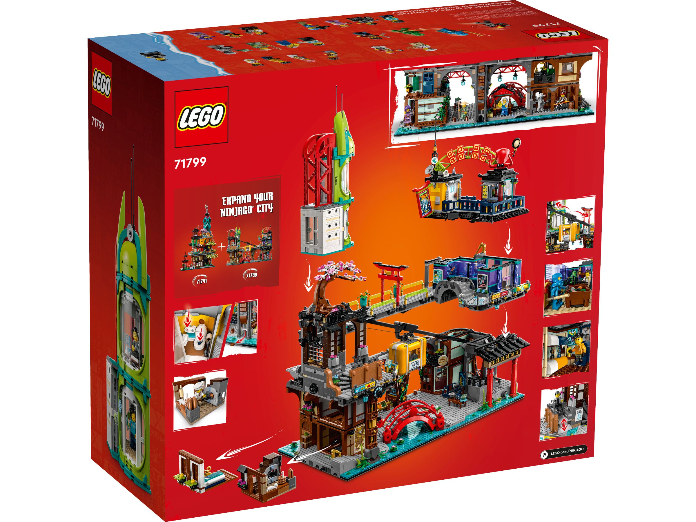 LEGO® Ninjago™ 71799 Rynek miejski NINJAGO - obrazek 3