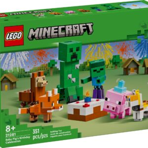LEGO® Minecraft 21281 Urodziny prosiaczka