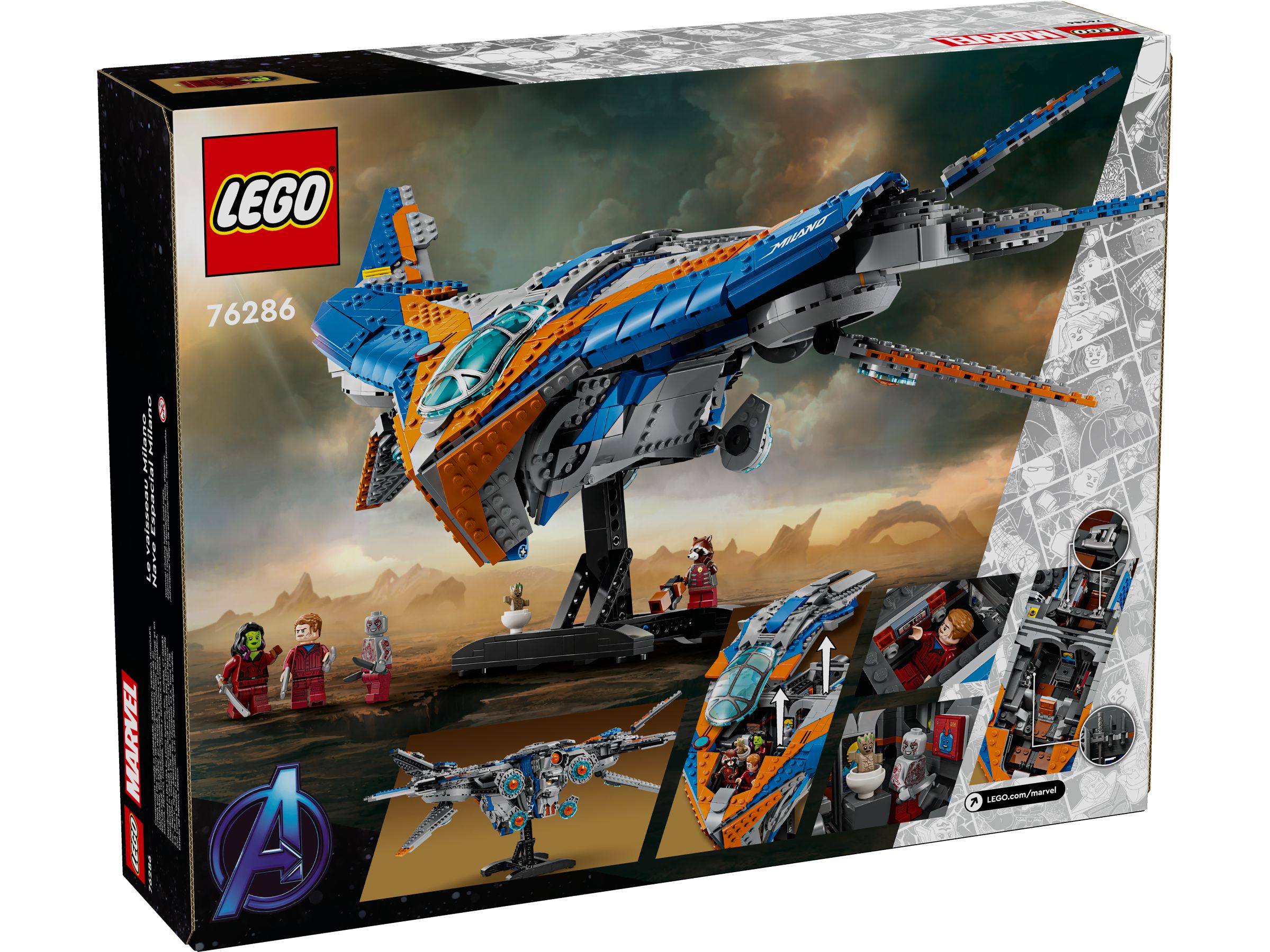 LEGO® Marvel 76286 Strażnicy Galaktyki: Milano - obrazek 3