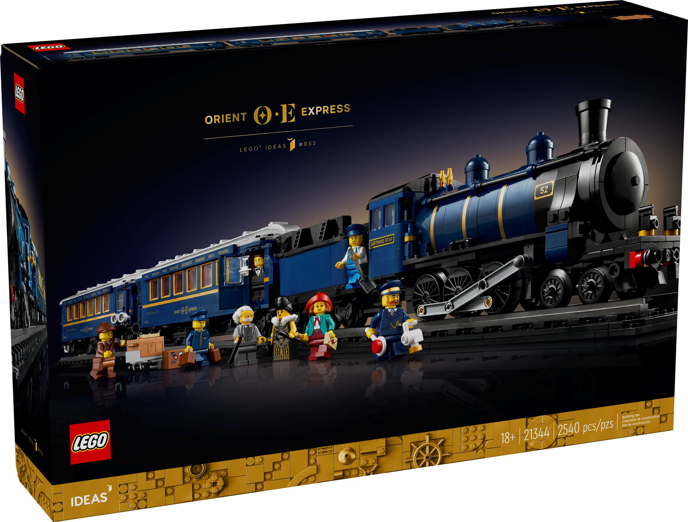 LEGO® IDEAS 21344 Pociąg Orient Express
