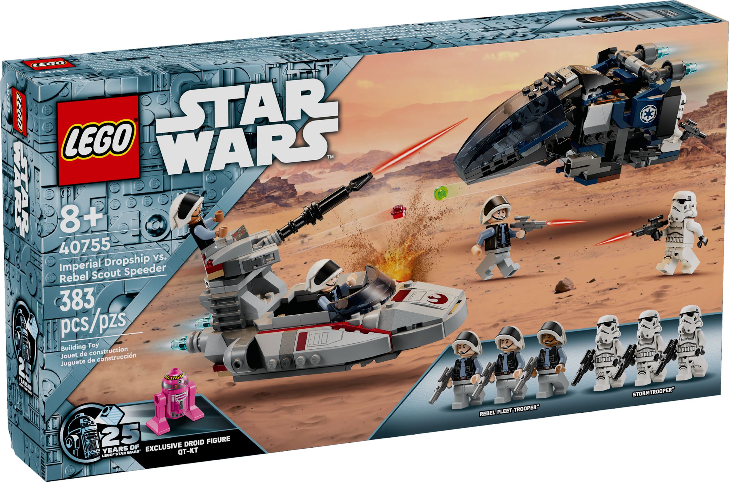 LEGO® Star Wars™ 40755 Imperialny transportowiec kontra zwiadowczy śmigacz Rebelii