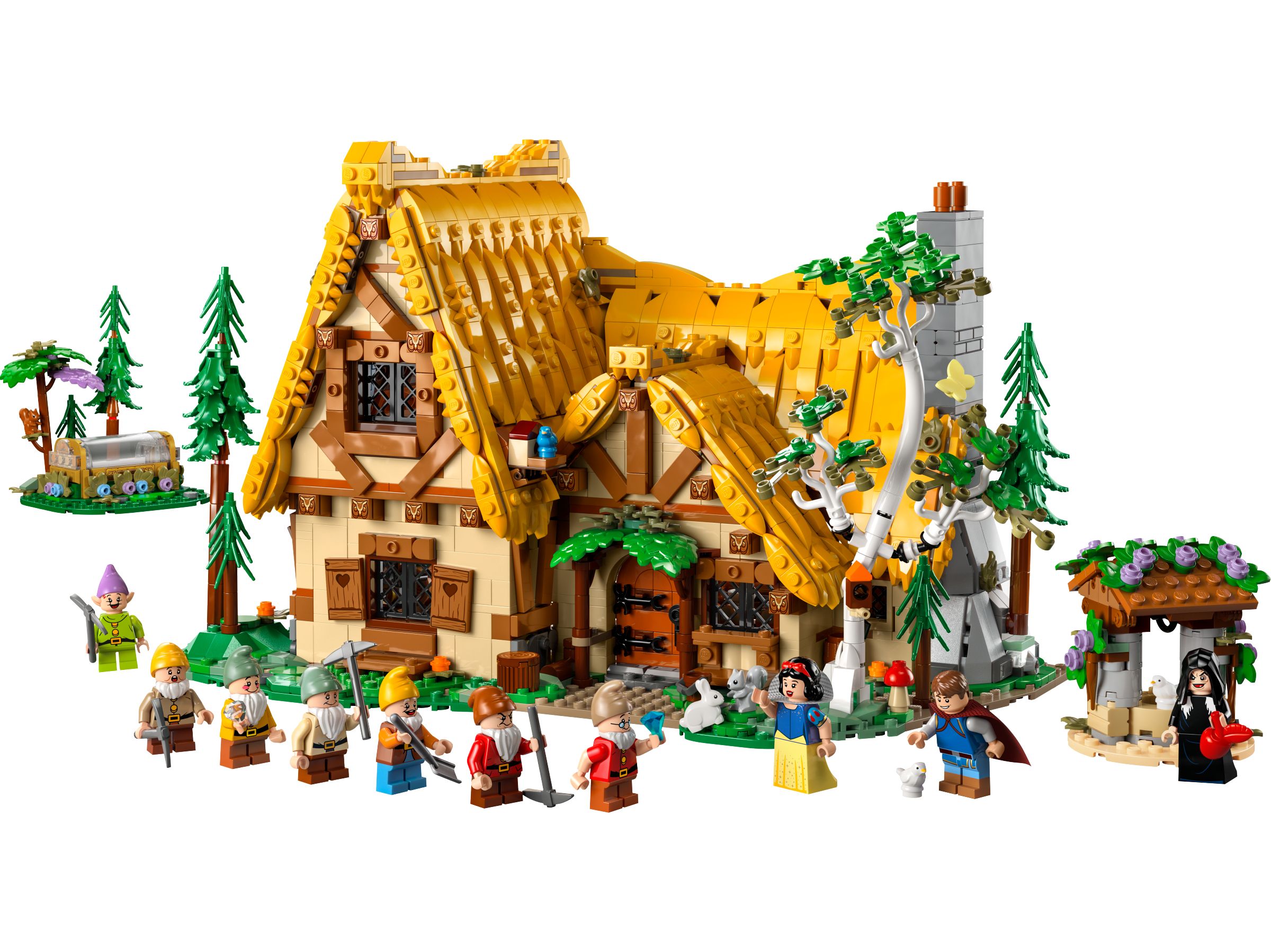 LEGO® Disney 43242 Chatka Królewny Śnieżki i siedmiu krasnoludków - obrazek 2