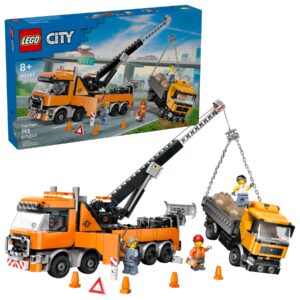 LEGO® City 60467 Wóz holowniczy z dźwigiem