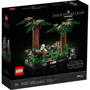 LEGO® Star Wars™ 75353 Diorama: Pościg na ścigaczu przez Endor